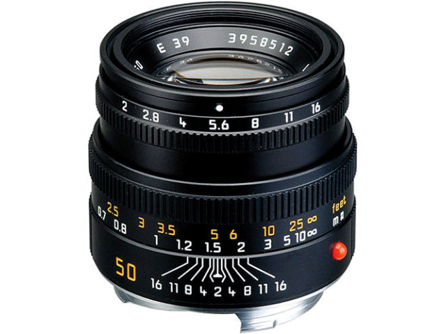 Leica Summicron M 50mm f/2 noir