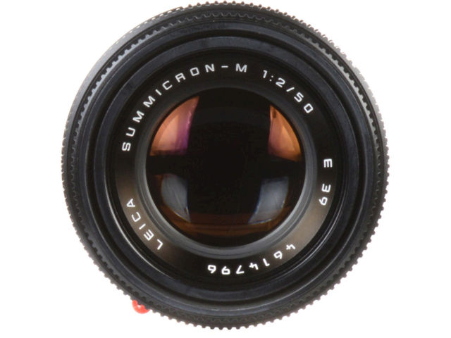 Leica Summicron M 50mm f/2 noir
