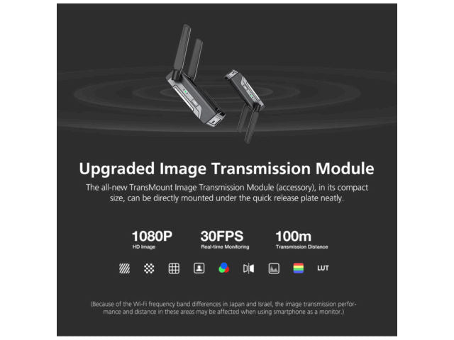 Zhiyun Weebill S Image Transmission Pro package