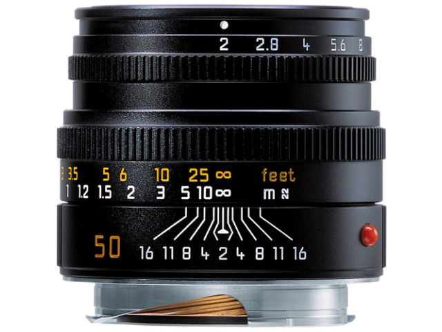 Leica Summicron M 50mm f/2 noir